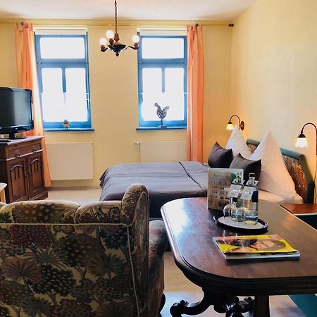 Hotel-Restaurant Thueringer Hof Bad Frankenhausen Pokoj fotografie