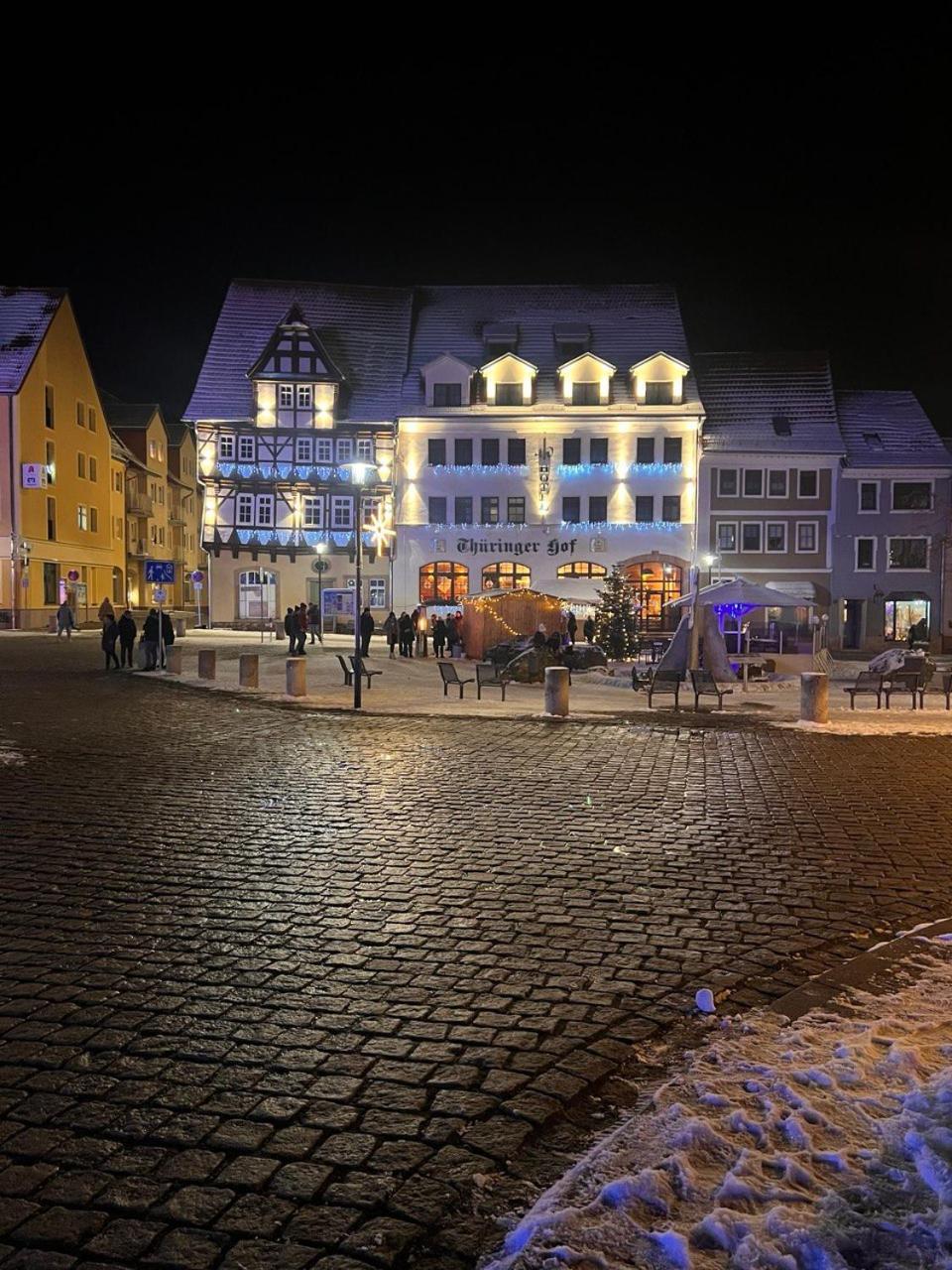 Hotel-Restaurant Thueringer Hof Bad Frankenhausen Exteriér fotografie