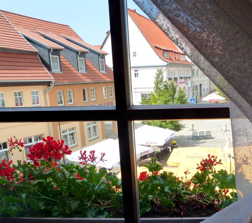 Hotel-Restaurant Thueringer Hof Bad Frankenhausen Exteriér fotografie