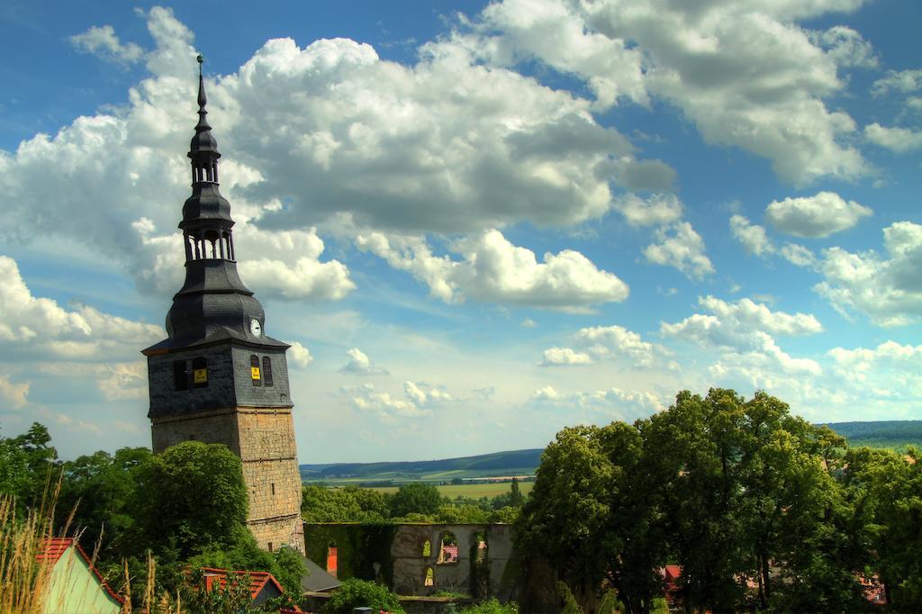 Hotel-Restaurant Thueringer Hof Bad Frankenhausen Exteriér fotografie